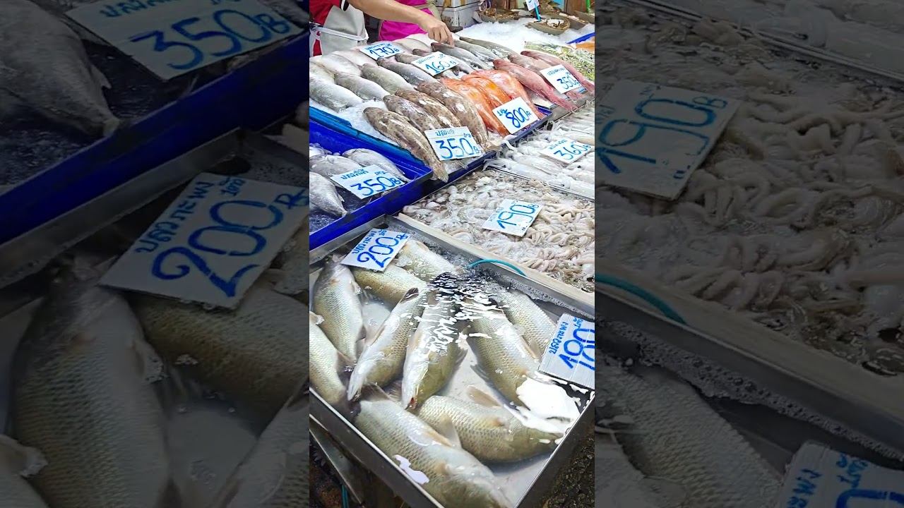 Рыбный Рынок Наклуа (Naklua Fish Market) #Паттайя #таиланд