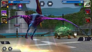 158 / Играем в игру Jurassic World:The Game. Новые схватки