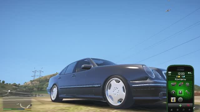 Mercedes-Benz E55 W210 AMG BRABUS V8 KOMPRESSOR BITURBO TWIN TURBO работаю киллеров в гта 5