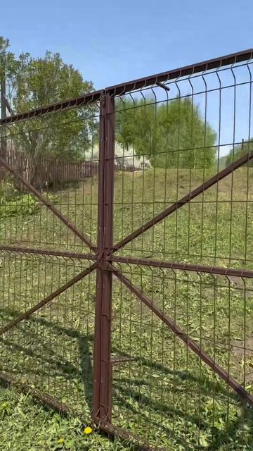 Забор из 3д сетки