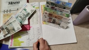 Май 2026г. чек №3,4 Распределение по конвертам, распределяю  31200💰💸💌