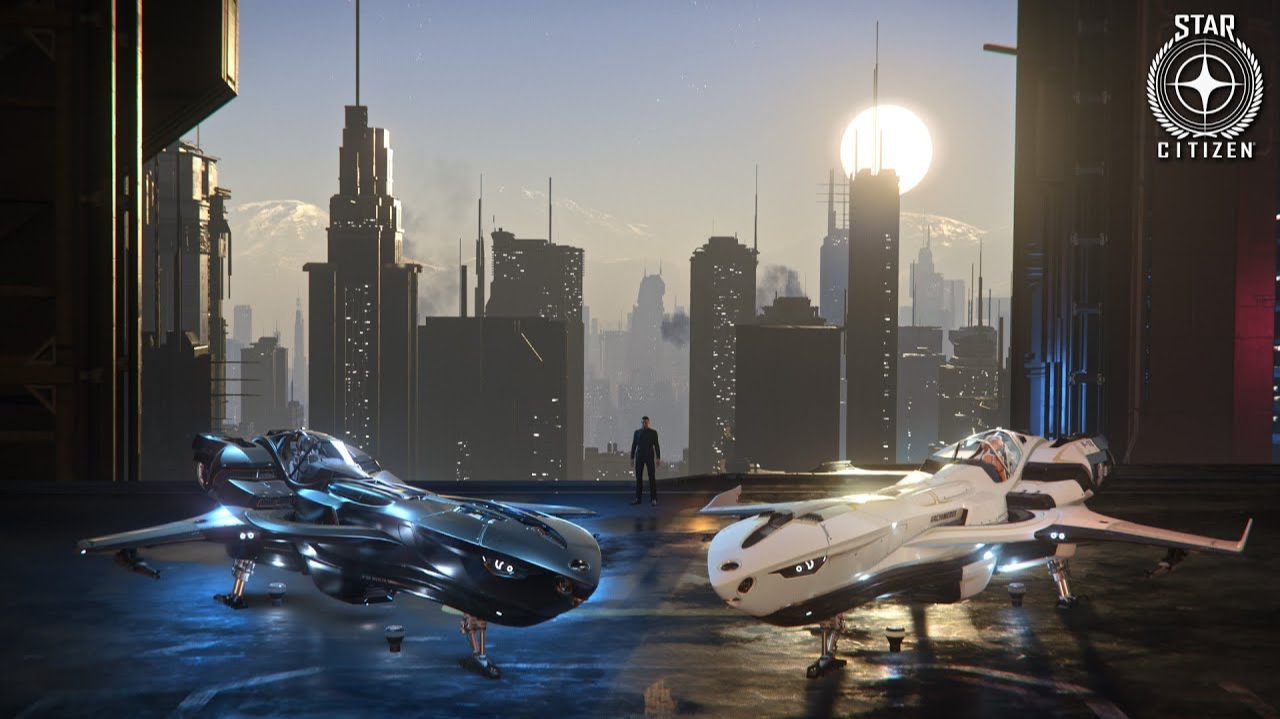 Star Citizen: Kruger P-52 Merlin and P-72 Archimedes смотреть онлайн