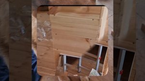 1000058455.mp4 (Собака наблюдает за устройством лестницы на 2-ой этаж в доме А-фрейм)