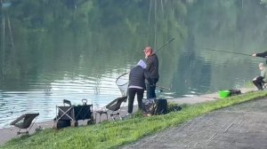 Утро.Поимка Осетра