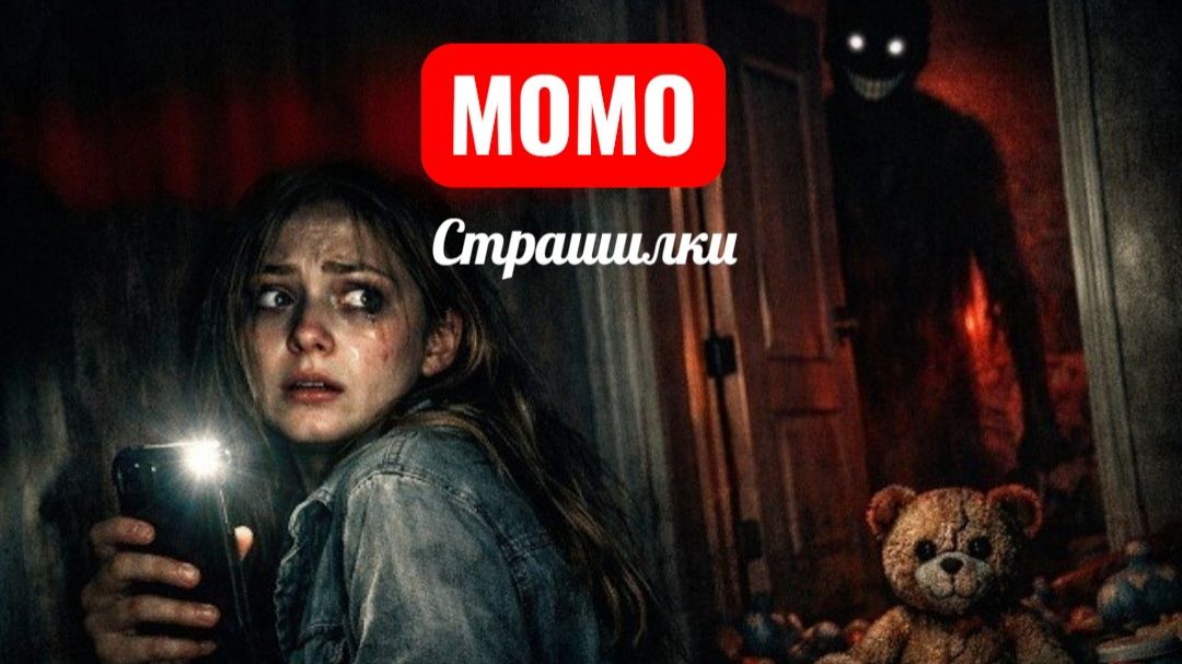 «НЕ ОБРАЩАЙТЕСЬ… МОМО прямо позади вас». СТРАШИЛКИ МОМО. смотреть онлайн
