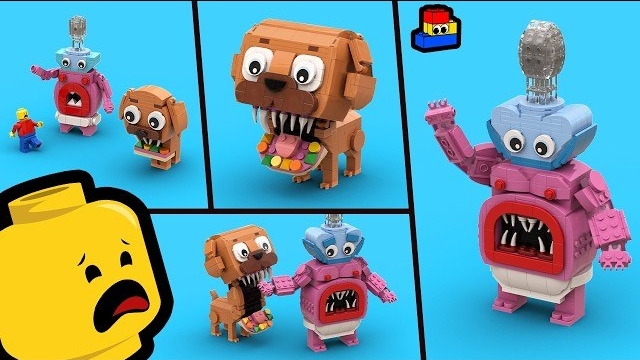 LEGO Dark Pals: Создаем Чомпи Чейси и Бинки Дринки
