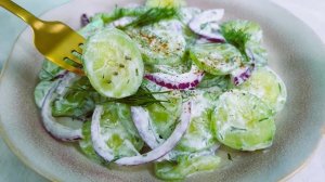 Ну очень вкусный салат!  Всего ДВА ингредиента. Потрясающе Вкусный