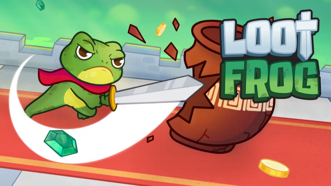 IDLE. ЛЯГУШКА В BULLET HELL - Loot Frog Demo