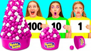 100 Слоев Еды Челлендж # Кухонные Лайфхаки и Хитрости от TeamTeen Challenge