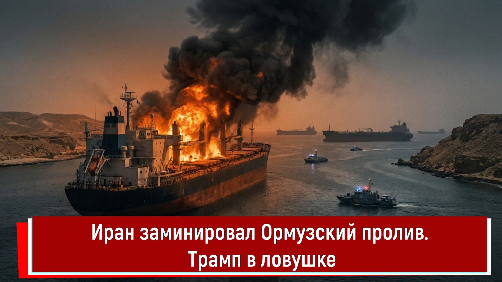 Иран заминировал Ормузский пролив. Трамп в ловушке