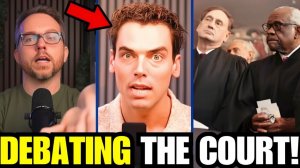 Top conservative DEBATES ME on Supreme Court