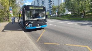 автобус ЛиАЗ 5292 борт 191937 маршрут 652