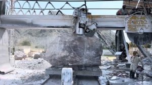 How To Make Marble Slabs from Strawberry Stone Cutting inside The Factory