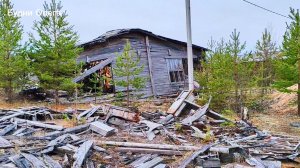 Иду с охоты домой после ночи в шалаше. Осмотр заброшенного гаража, воспоминание о прошлом. 08.05.26
