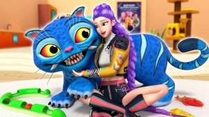 Дерпи удочерила Руми!？! Анимационный сериал KPop «Охотники на демонов»