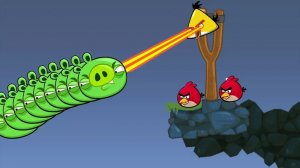 😡ЗАСТАВЛЯЕМ Короля идти к Angry Birds!