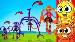ЭВОЛЮЦИЯ ВЛЮБЛЕННЫХ ОГНЕННЫХ ЛИЛИЙ.. (GMod) Спрунки ИНКРЕДИБОКС Гаррис мод