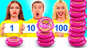 100 Слоев Еды Челлендж # Фантастические Кухонные Рецепты от Mega DO Challenge