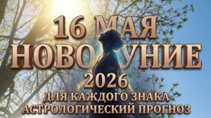 🌑 НОВОЛУНИЕ 16 МАЯ: Судьбоносные МАЙ и ИЮНЬ для каждого знака! Астропрогноз