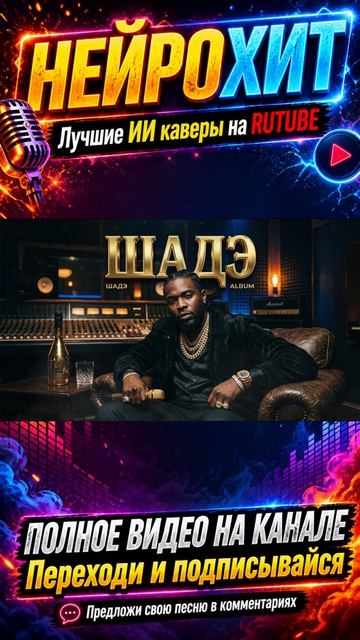 BY ИНДИЯ & XCHO & MOT — Шадэ (ИИ кавер, ХИП-ХОП от НЕЙРОХИТ, лучшие, новые, топ песни и музыка 2026)