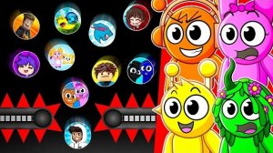 Команда Sprunki Squad создает НЕПРЕВЗОЙДЕННУЮ гонку за мрамором для рутуберов!