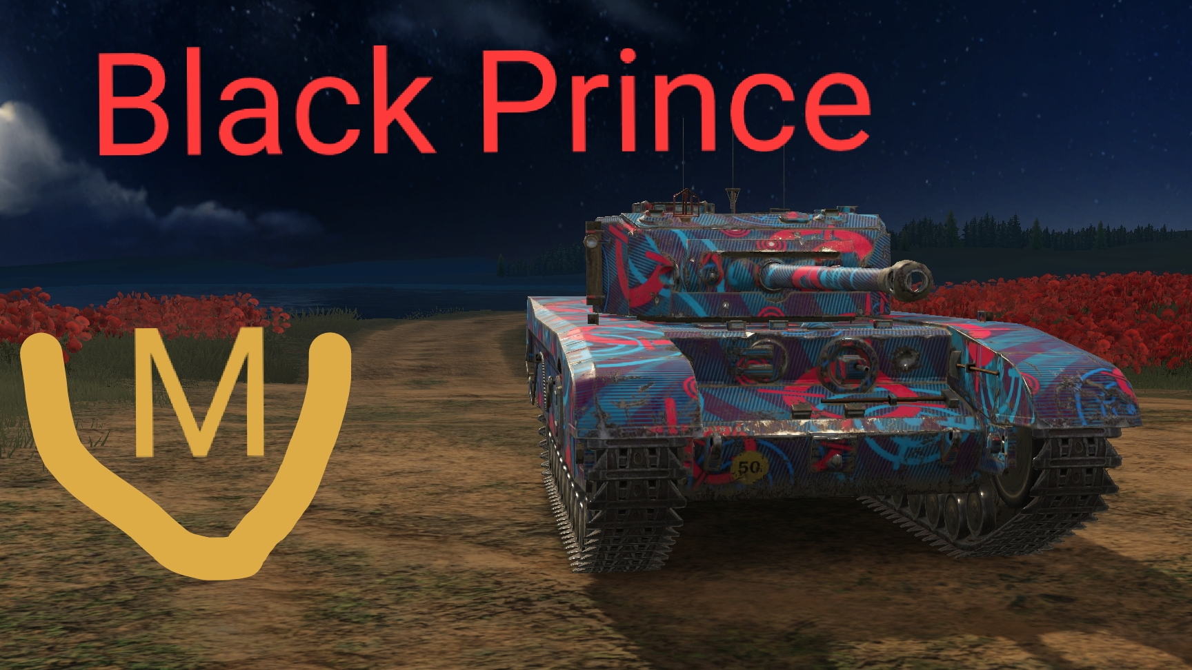 Знак классности "Мастер" на танке Black Prince в Tanks Blitz | имба 7 уровня смотреть онлайн