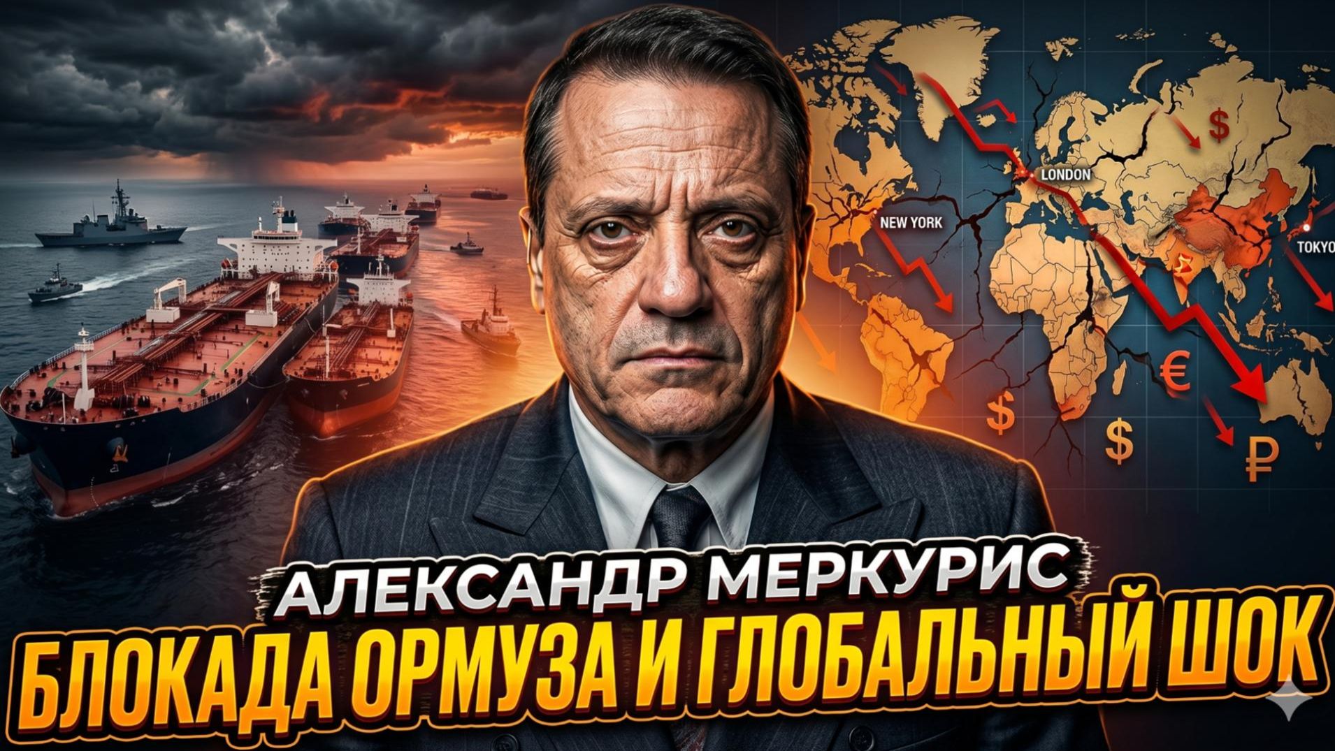 🌍Александр Меркурис | Блокада Ормуза и глобальный шок