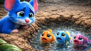 Крысёнок Майло 🐭 | Эпизод 4 – Майло обнаруживает крошечный пруд, где борются за выживание разноцвет