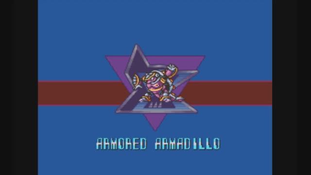 Super Nintendo (Snes) 16-bit Mega Man X 1 Stage 9 Armored Armadillo Прохождение