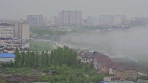 Ставрополь в непогоду.