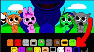Incredibox: SPRUNKI против JEVIN — НОВЫЙ РЕЖИМ, Все персонажи, Без режима «SUS KISS»