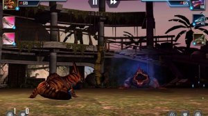 Сражаюсь с кровавой боссом Валькирия 77, « Я играю в Jurassic world the Game « часть 1