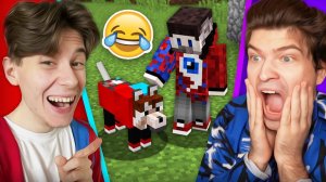 Я ПРЕВРАТИЛСЯ В СОБАКУ И ЗАТРОЛЛИЛ ФИКСАЯ В МАЙНКРАФТ Компот Minecraft