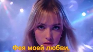 Ты фея моей любви.