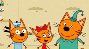 Три кота! Новые серии - Раскопки мини-игра. Мультики для детей. Яркие детские мультики смотреть!