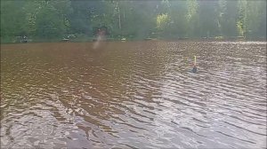 Поимки форели и карпа на верхнем водоёме. Клёвое место, Лосиный остров.