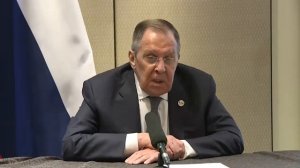 🎙 Выступление и ответы на вопросы СМИ Министра иностранных дел Российской Федерации С.В.Лаврова