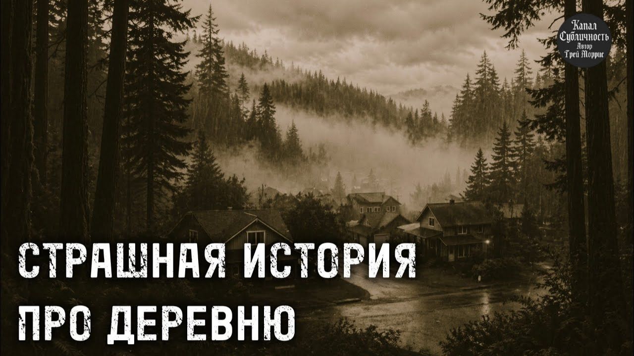 Туман. Страшные истории про ДЕРЕВНЮ.