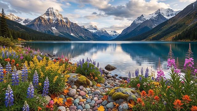 Музыка для сна, красивая природа, релакс.