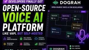 Open-Source Voice AI платформа 🎙️ Dograh для AI phone агентов