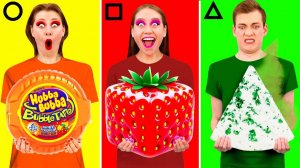 Геометрический Челлендж с Едой # Смешные Моменты с TeamTeen Challenge