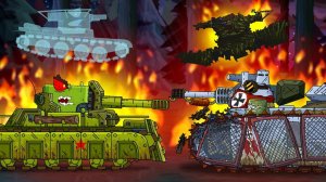 КВ-35 vs B3 Бесконечная месть монстра - Мультики про танки