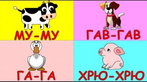 Развитие речи ребенка/Учим животных/Учимся говорить/Развивающие мультики для детей