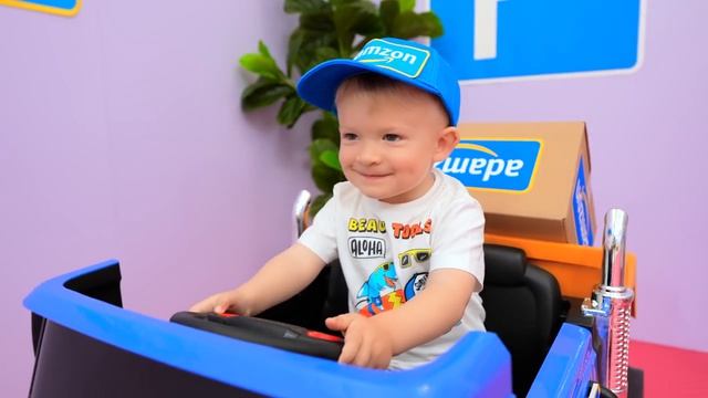Малыш Адам Открывает Почтовую Доставку AdamZon