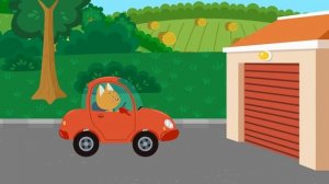 Котенок и волшебный гараж - Мультфильм для детей про машинки