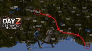 14 серия [ Спринтер ] Destroyed world PVE  HARD Dayz 1.29