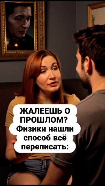 Жалеешь о прошлом? Вот как его переписать