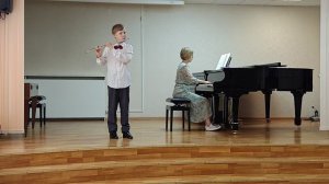 Арно Бабаджанян «Элегия» для флейты и фортепиано/Арсений Костягин
