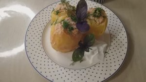 Фаршированный картофель