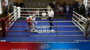 187 финал 54 кг Городничий Вячеслав СКА Гусельников Добромир ск Архангел Михаил
